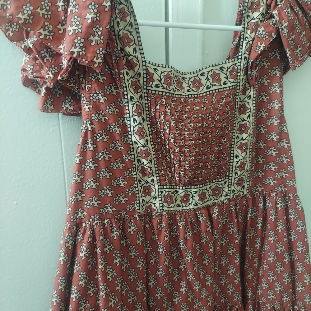 Sea New York Red Floral Dress